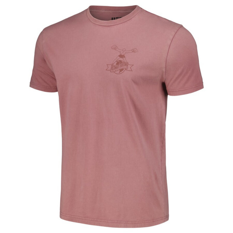 Ulti-Man UFC T-Shirt Men's Heather Red Tonal Top