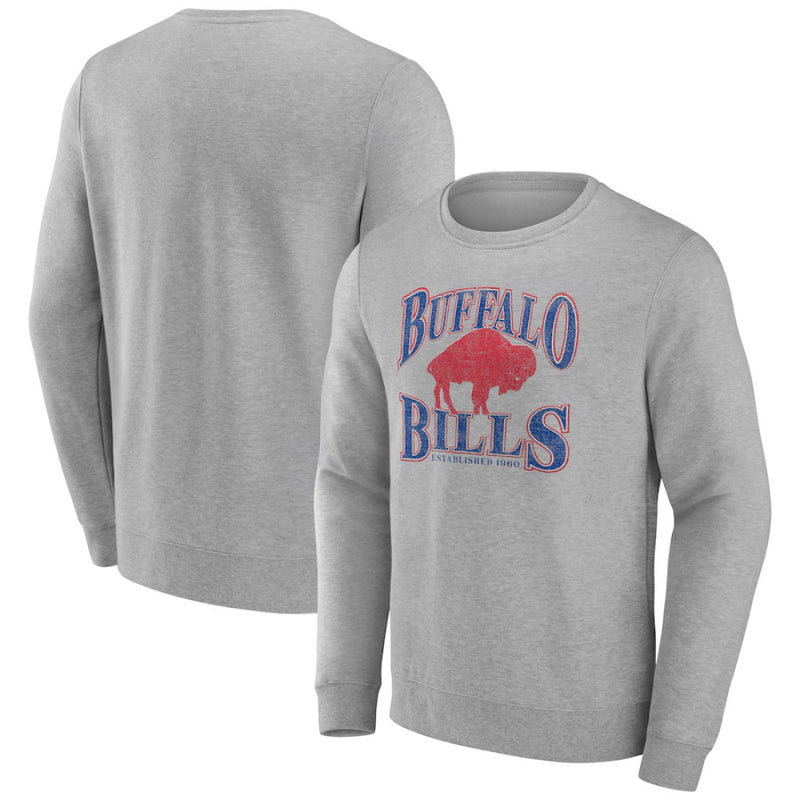 Buffalo Bills Men's Sweatshirt NFL True Classics Playability Top