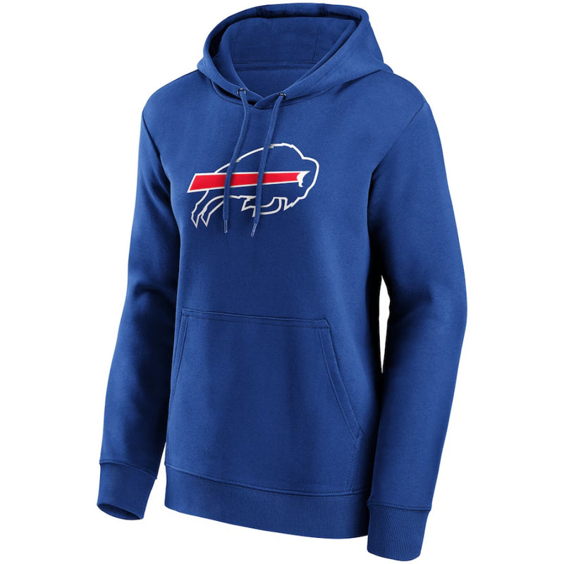 Buffalo Bills Blue Hoodie Women's NFL Mono Logo Hoodie