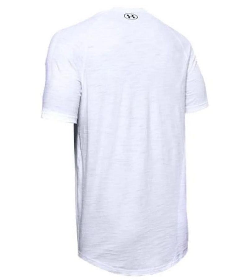 Under Armour UA T-Shirt Men's Charged Cotton Training White Top