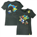 Valentino Rossi MotoGP T-Shirt Women's VR46 Test Helmet Top