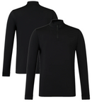 Castore Men's 1/4 Zip Black Training Quarter Zip Top