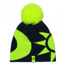 Valentino Rossi MotoGP Beanie Kid's Navy Sun & Moon Bobble Hat