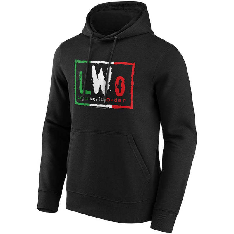 WWE Eddie Guerrero Hoodie Men's Black LWO Logo Hoodie