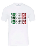Ineos Grenadiers Cycling T-Shirt Men's White Giro D'Italia Top