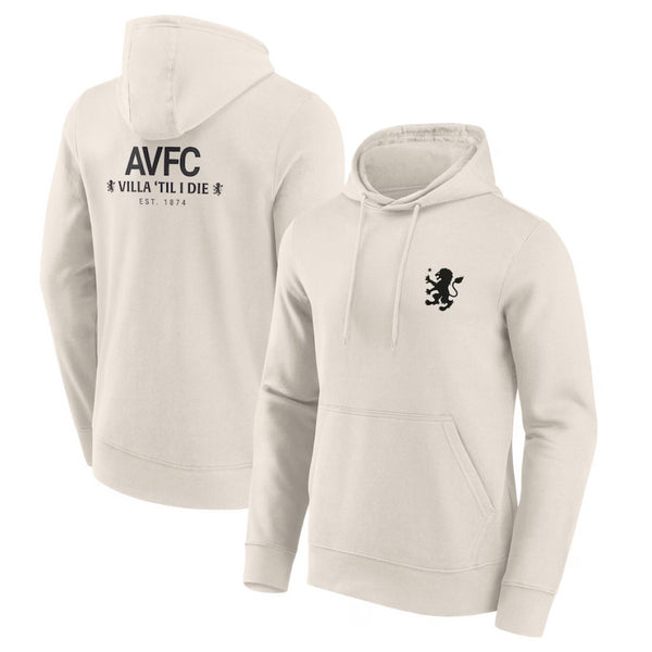 Aston Villa Men's Hoodie Football End Graphics Logo Hoodie