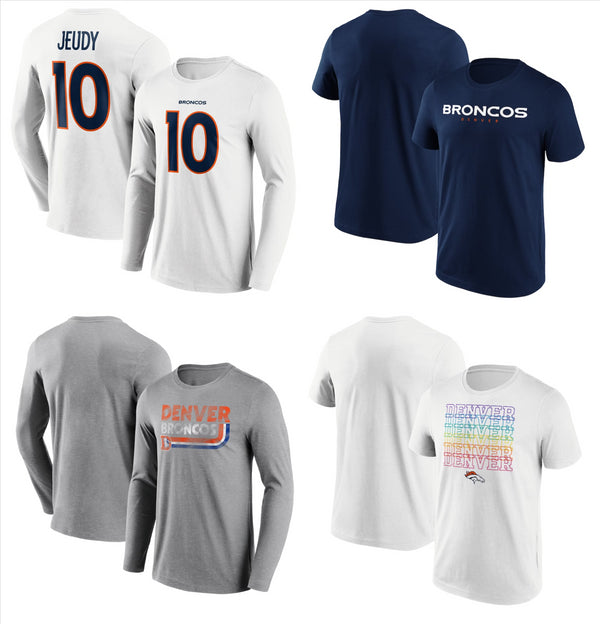 Denver Broncos NFL T-Shirt Men's American Football Fanatics Top