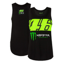 Team Sky Women's Vest VR46 Black MotoGP Monster Tank Top