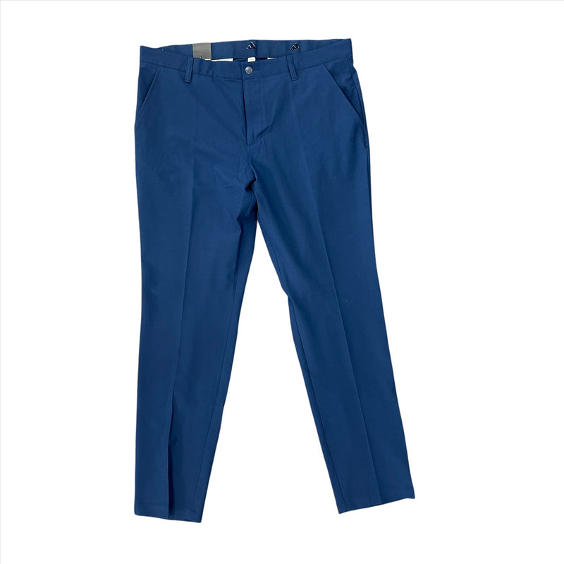 Leeds United Men's Trousers adidas Football Blue Golf Pants