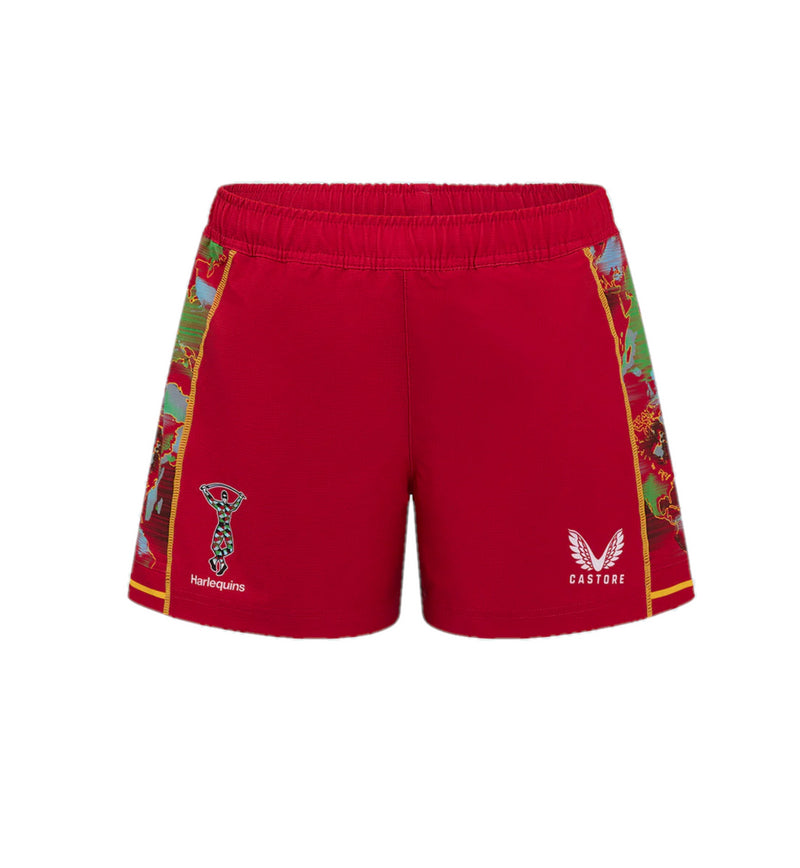 Harlequins Men's Rugby Shorts Castore Third Pro Shorts