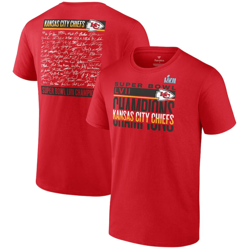 Kansas City Chiefs T-Shirt Men's NFL American Football Fanatics Top