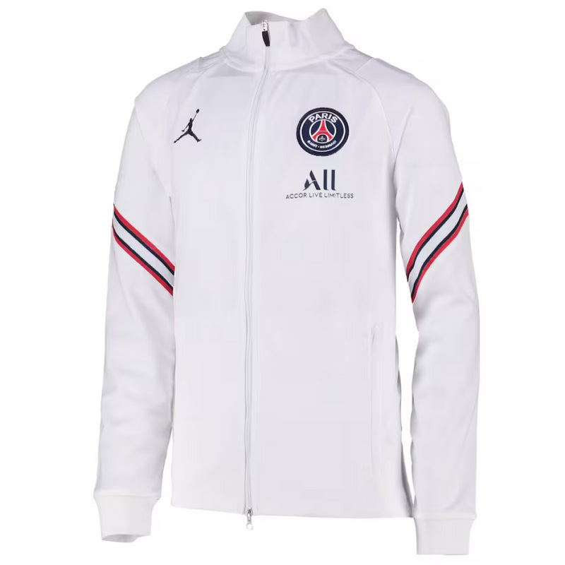 PSG Men's Football Tracksuit Jordan White/Blue Strike