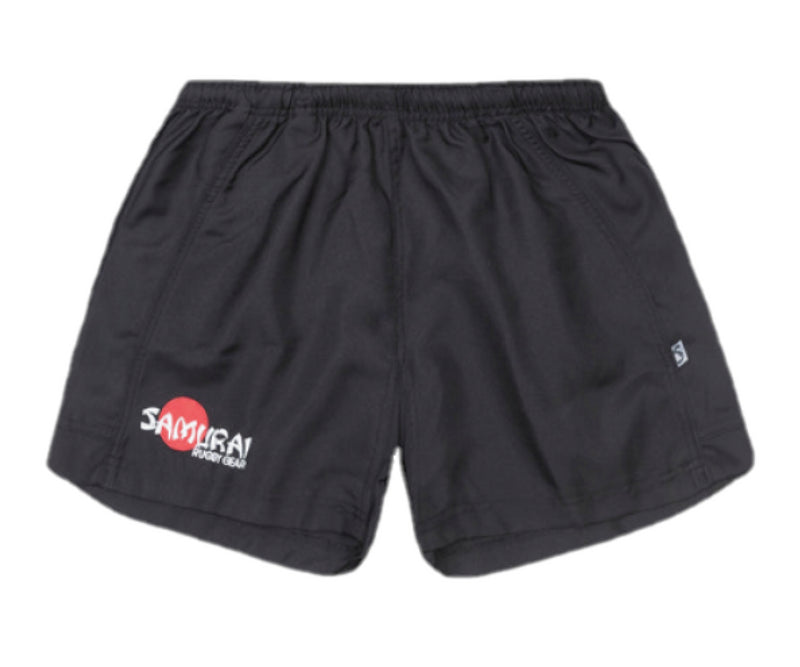 Samurai Men's Rugby Shorts Professional Black Shorts