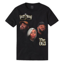 WWE Men's Graphic Top Hit Row Black Top