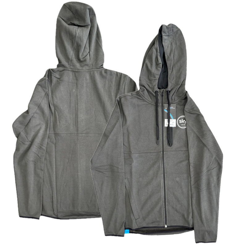 Team Sky Grey Jacket Valentino Rossi Moto GP Men's Fleece