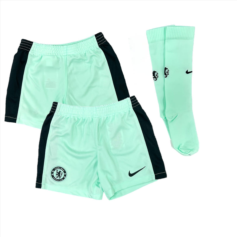 Chelsea Football Kid's Kit Nike 23/24 Third Shorts & Socks