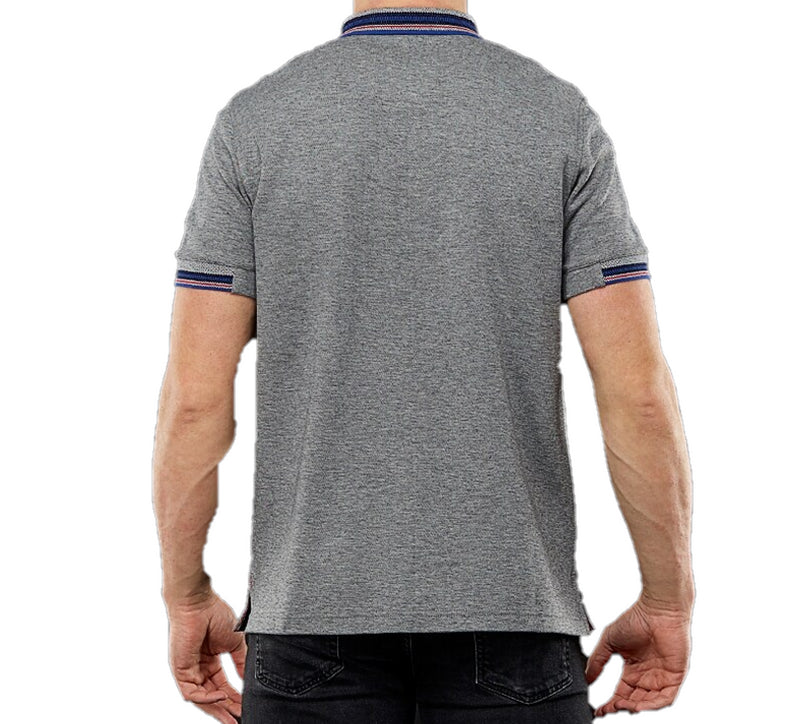 England Rugby Men's Polo Canterbury Vanta Black Jacquard Polo