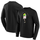 Tour de France Sweatshirt Men's Cycling Ice Lolly Crème Black Top