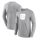 Derby County Football T-Shirt Men's Grey Top