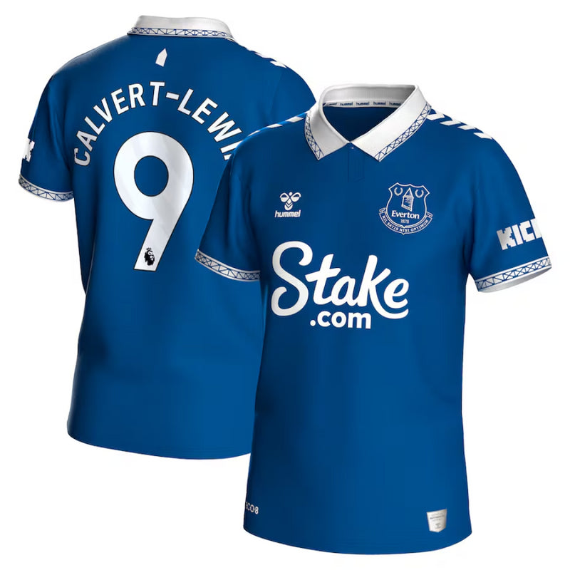 Everton Men's Football Shirt Hummel Home Top - Calvert-Lewin 9