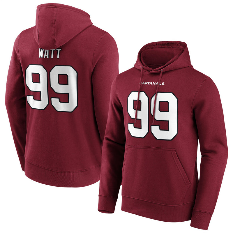 Arizona Cardinals Men's Hoodie NFL N&N JJ Watt 99 Hoodie