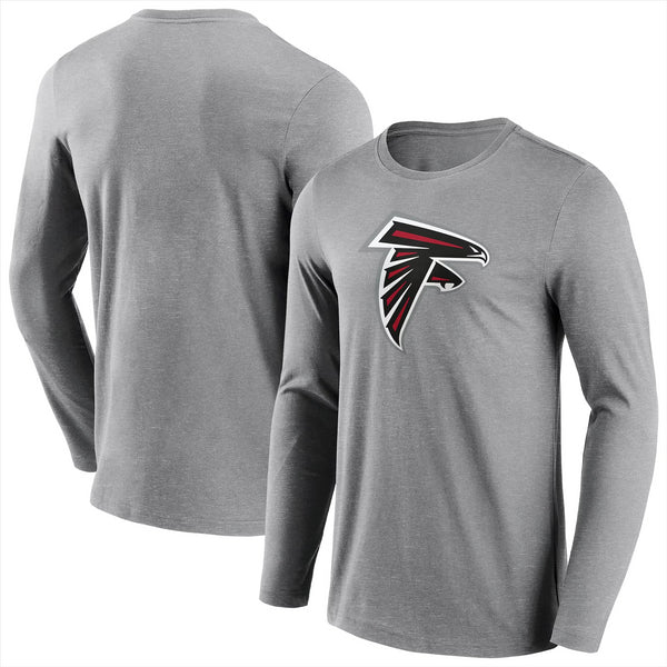 Atlanta Falcons Men's T-Shirt NFL LS Mono Logo Top