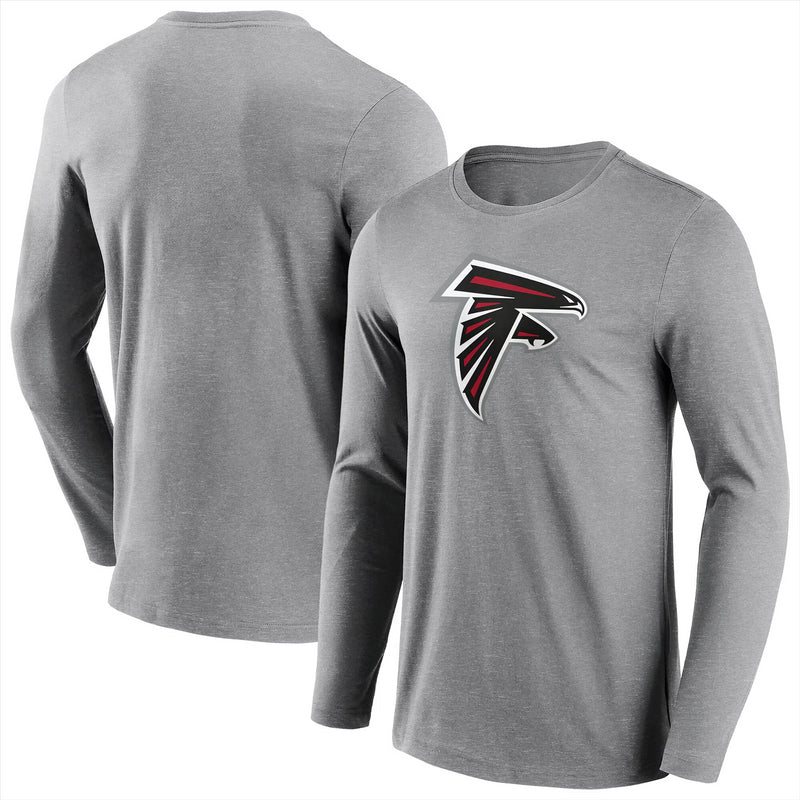 Atlanta Falcons Men's T-Shirt NFL LS Mono Logo Top