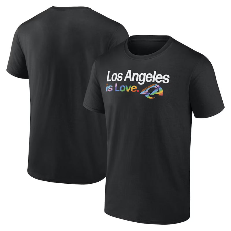 Los Angeles Rams T-Shirt NFL Men's Pride Top