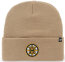 Anaheim Ducks Beanie Adult Khaki 47 Brand NHL Ice Hockey Hat