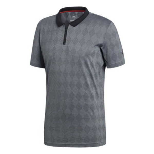 adidas Men's Polo Shirt Grey Golf Polo Shirt