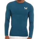 Castore Men's Baselayer Top Petrol Long Sleeve Training Top
