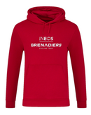 Ineos Grenadiers Cycling Hoodie Men's Red Hoodie