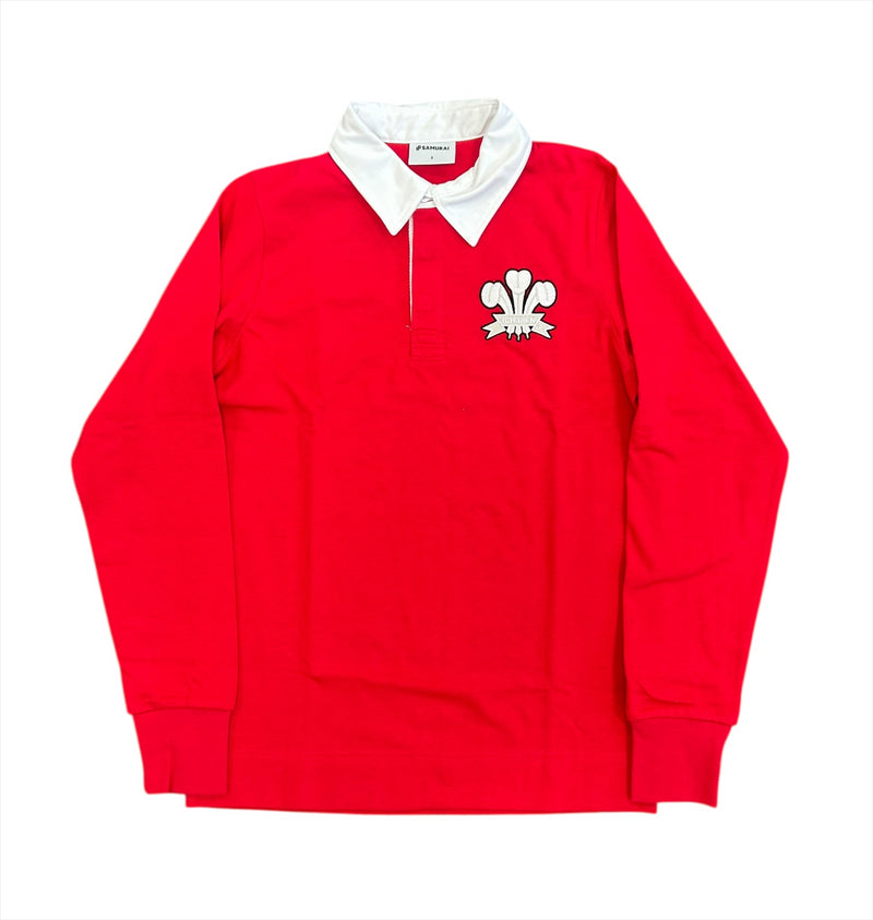 Wales Samurai Rugby Jersey Men's Heritage Classic Home Shirt