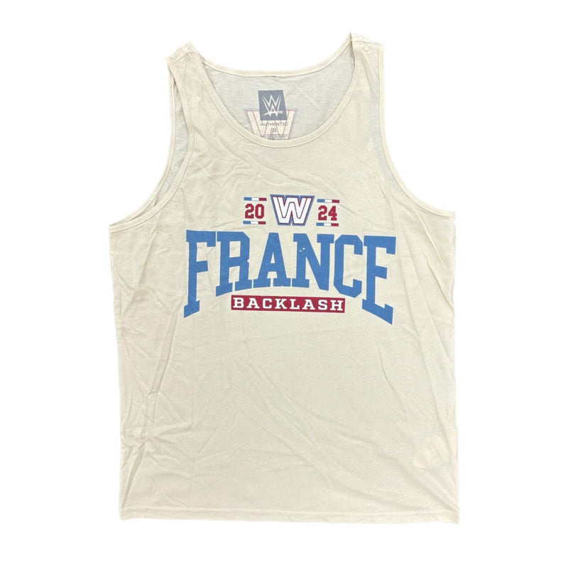 WWE France Tank Top Backclash 2024 Vest