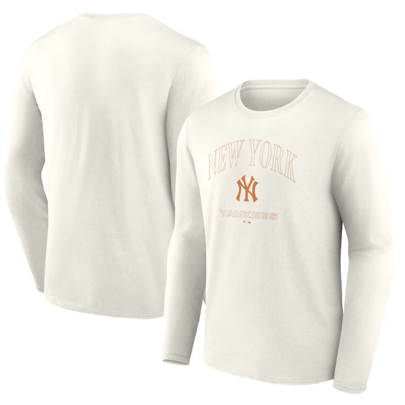 New York Yankees T-Shirt MLB Men's Summer In The City LS Top