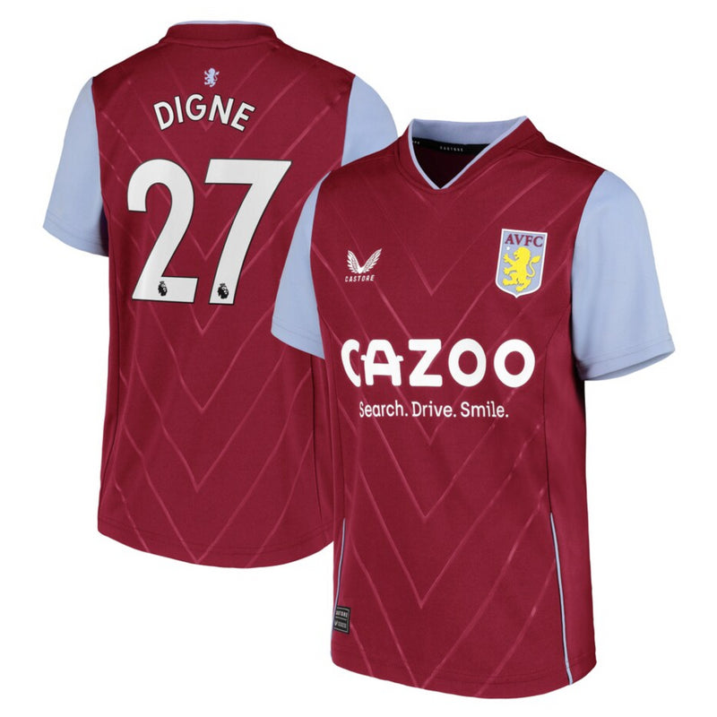 Aston Villa Football Shirt Kid's Castore Top