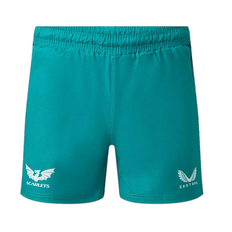 Scarlets Kid's Rugby Shorts Castore Away 23/24 Shorts