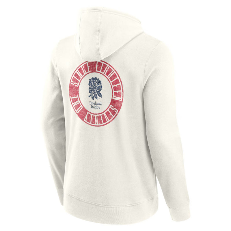 England Rugby Men's Hoodie Revolve Front & Back Top