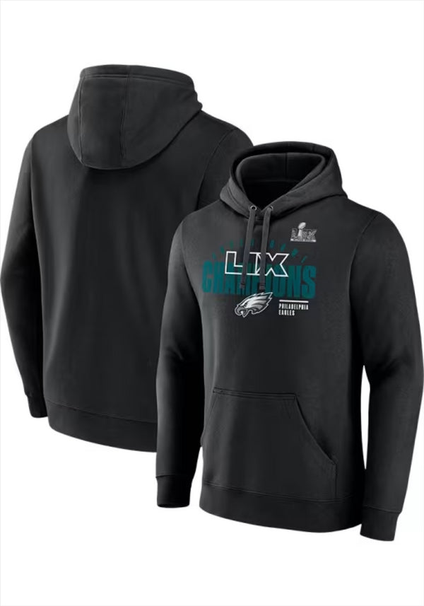 Philadelphia Eagles Men's Hoodie NFL 2024 Super Bowl Top