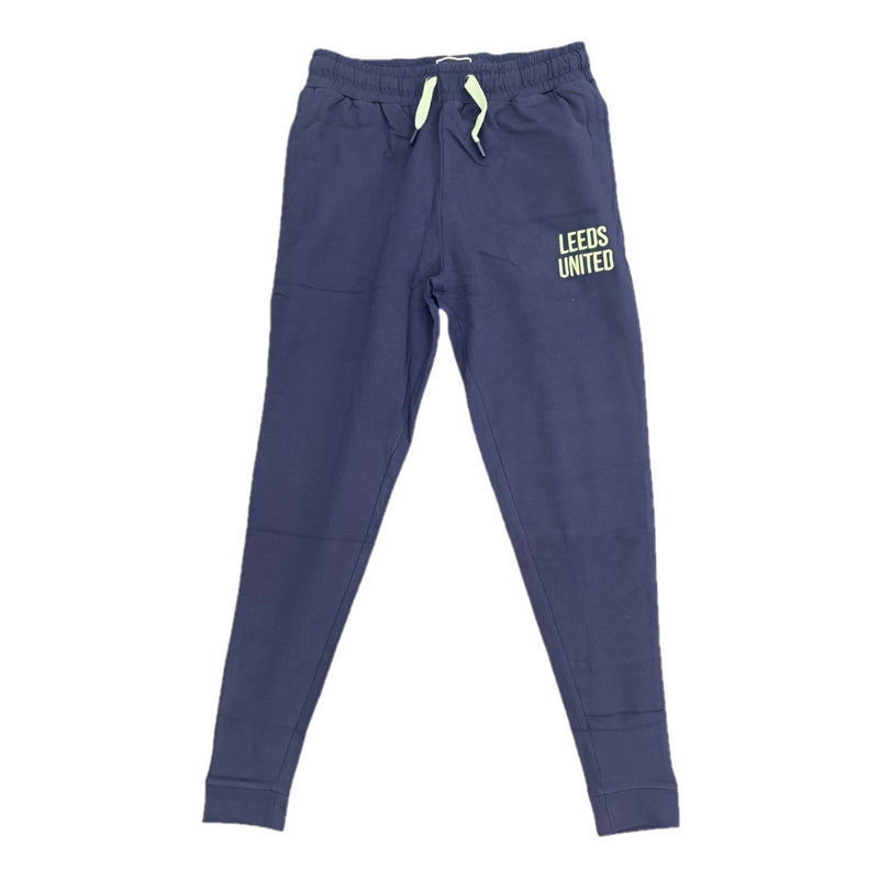 Leeds United Men's Joggers Football LUFC Lounge Jog Pants