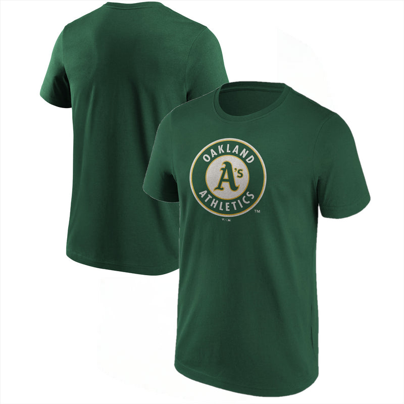 Oakland Athletics Men's T-Shirt MLB Primary Logo Graphic Top
