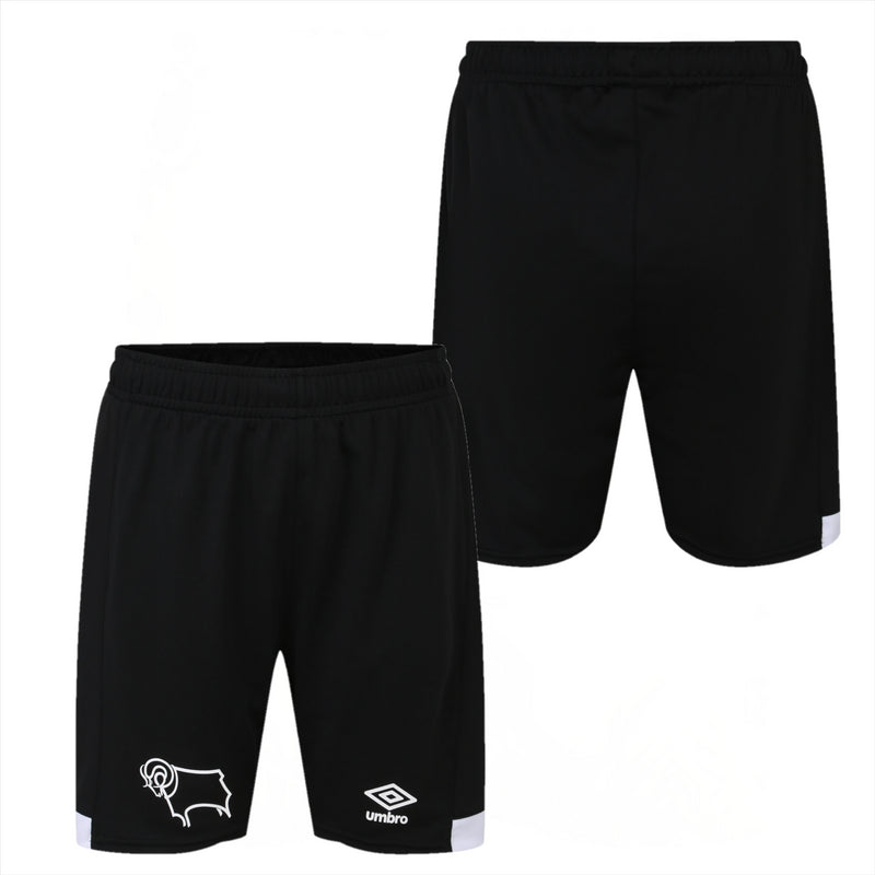 Derby County Kid's Shorts Umbro Football Home Shorts