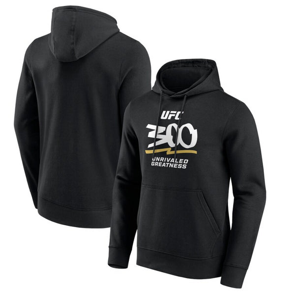 UFC Men's Graphic Hoodie Unrivaled Greatness Black Hoodie