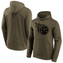 Tennessee Titans Men's Hoodie NFL Khaki Top