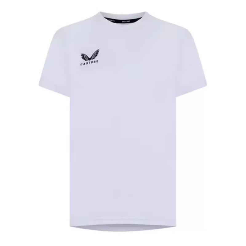 Castore Sportswear Kid's T-Shirt S/S Training White Logo Top