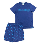 Chelsea Men's Pyjama Set Navy Football Lounge Set