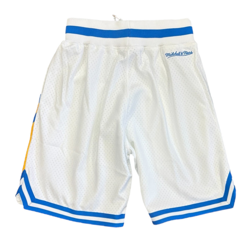 Leeds United Men's Shorts Mitchell & Ness Pattern Swingman Shorts