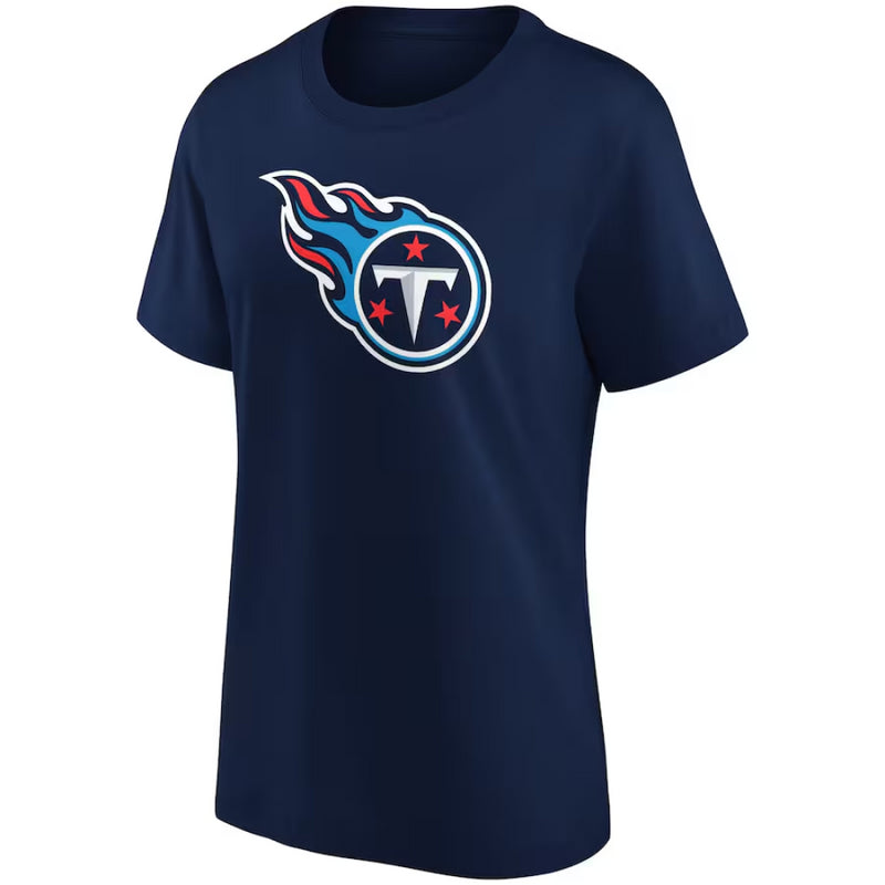 Tennessee Titans Women's T-Shirt NFL Primary Logo Graphic Top