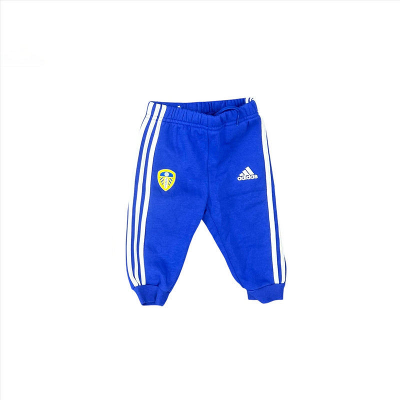 Leeds United Baby Bodysuit adidas Football Blue Tracksuit