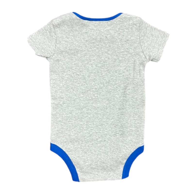 Leeds United Babygrow Football Grey/Yellow Sleepsuit